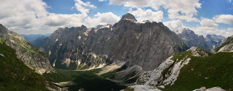 De Triglav en het Vratadal in de Julische Alpen